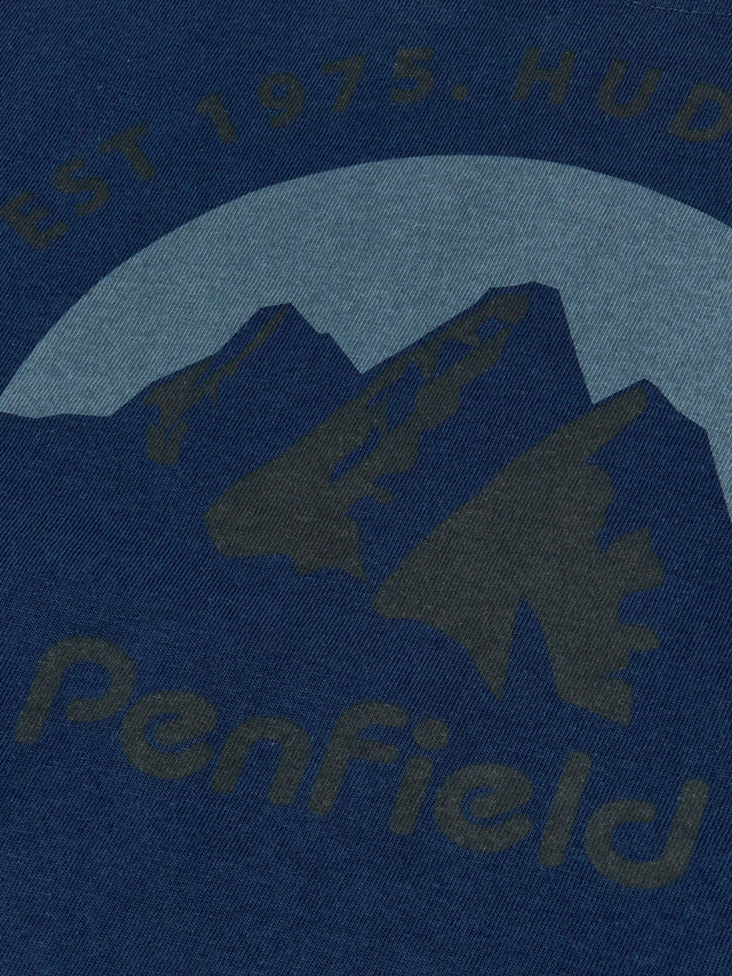 Arc Mountain Long Sleeve T-Shirt in Navy Blue