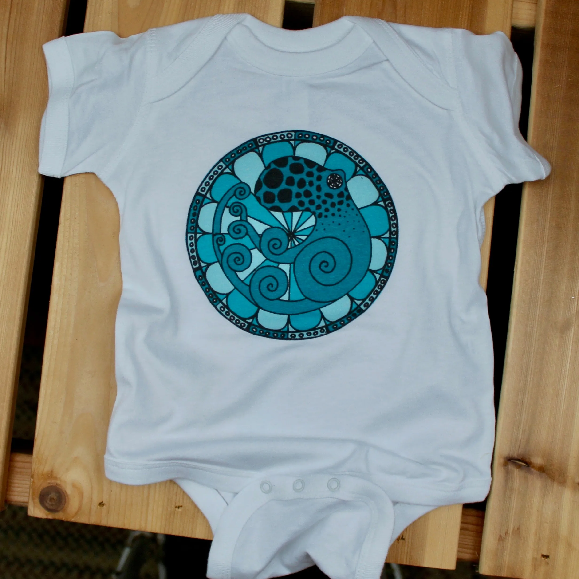 Blue Octopus Onesie