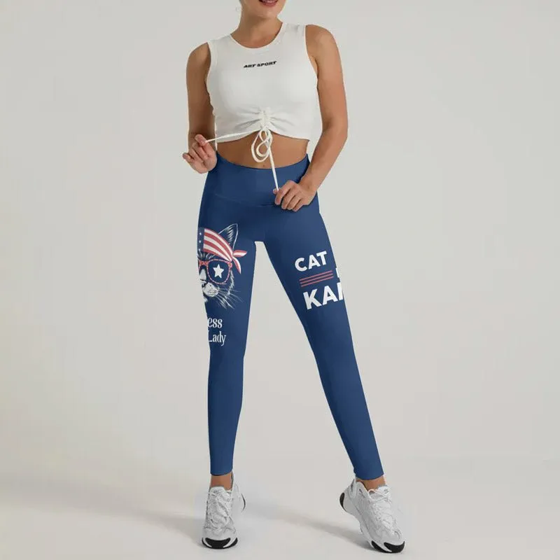 Cat Ladies For Kamala Leggings