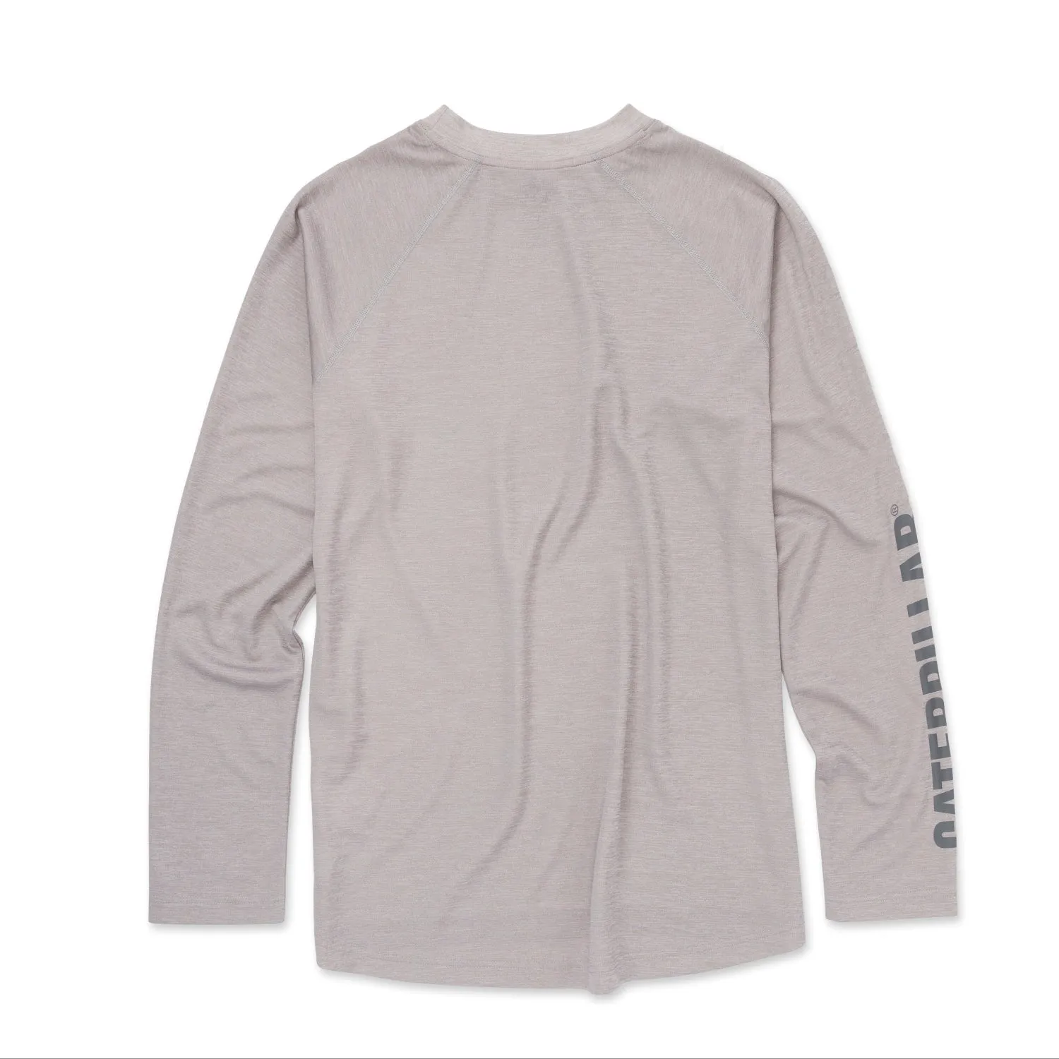 CAT Men's Lightweight Cooling UPF50 Logo Long Sleeve T-Shirt
