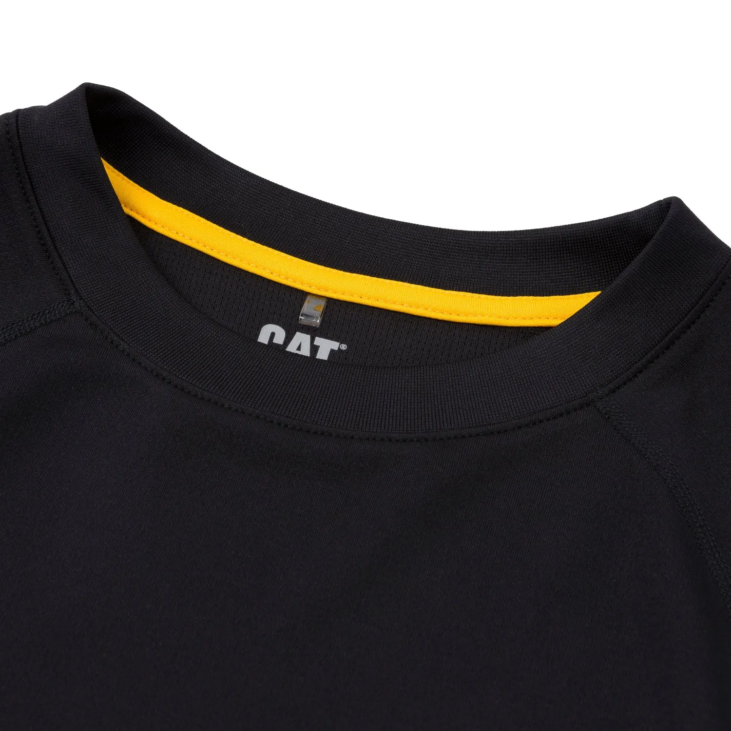 CAT Men's Lightweight Cooling UPF50 Logo Long Sleeve T-Shirt