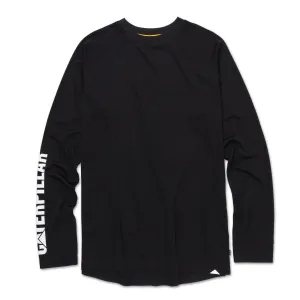 CAT Men's Lightweight Cooling UPF50 Logo Long Sleeve T-Shirt
