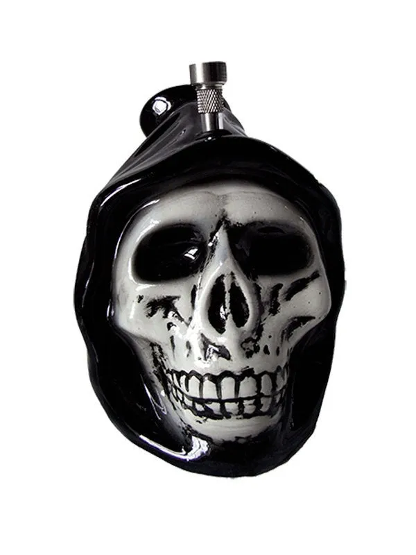 Ceramic Hooded Skull Bong