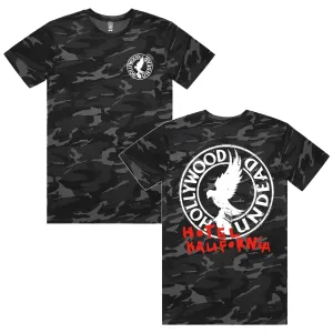Circle Logo Tee (Black Camo)
