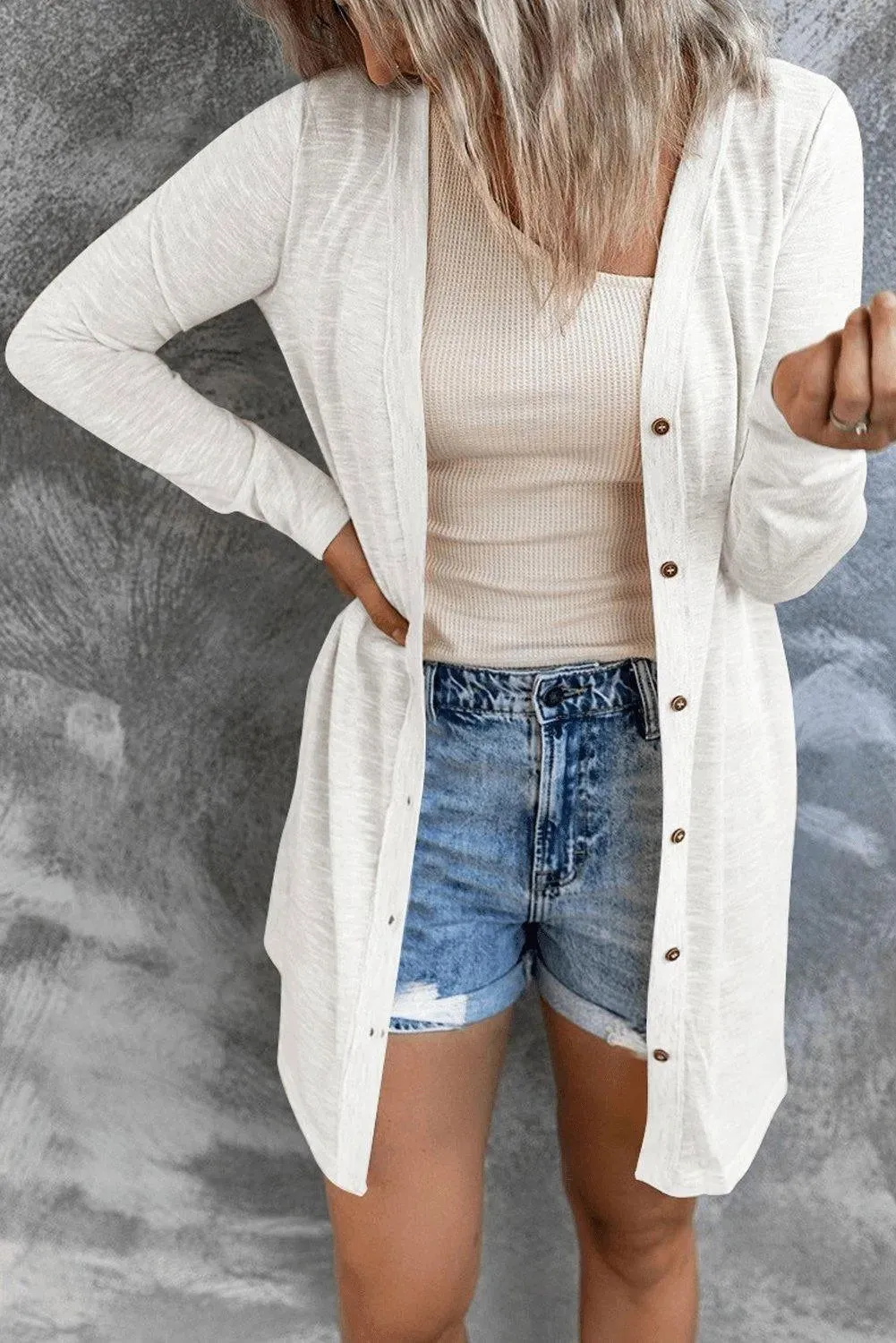Cozy Open-Front Cardigan