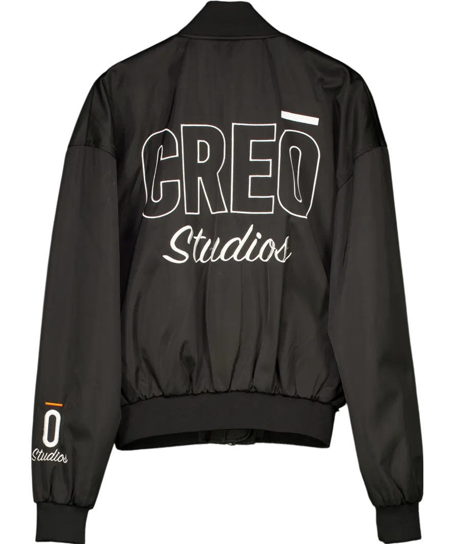 CREO Studios Creo Studios Silva Mens Black Bomber UK M
