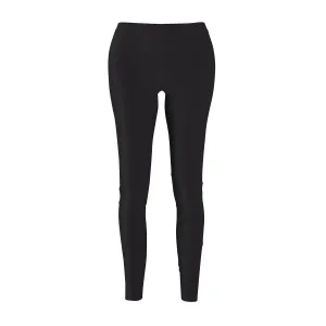 Dark Grey Ladies' Tights, Classic Solid Gray Color Women's Fashion Casual Leggings- Made in USA