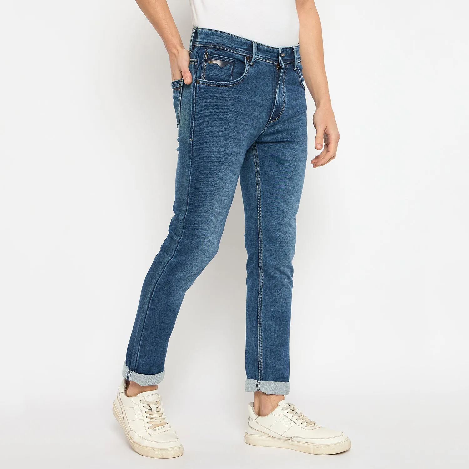 Duke Urban Men Slim Fit Stretchable Jeans (SDD5610)