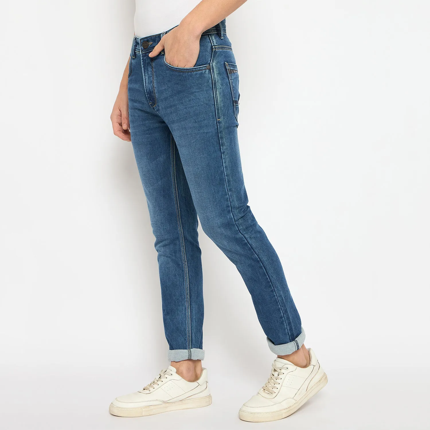 Duke Urban Men Slim Fit Stretchable Jeans (SDD5610)