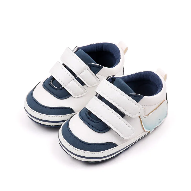 Fish Patch Double Velcro Closure Booties