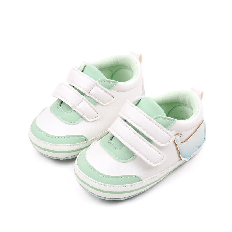 Fish Patch Double Velcro Closure Booties