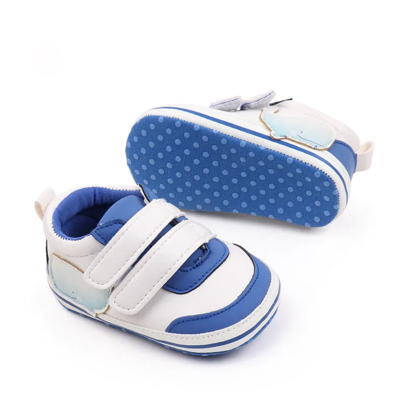 Fish Patch Double Velcro Closure Booties