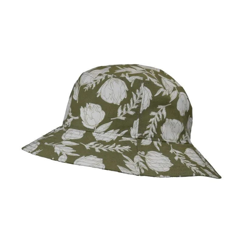 Garden Print Sun Protection Crusher Hat