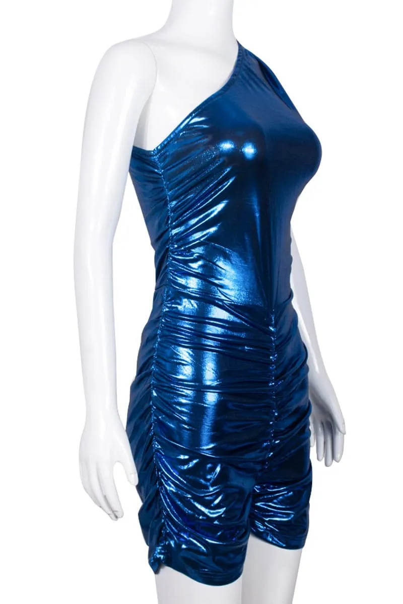 JB064 Metallic Sleeveless Rompers