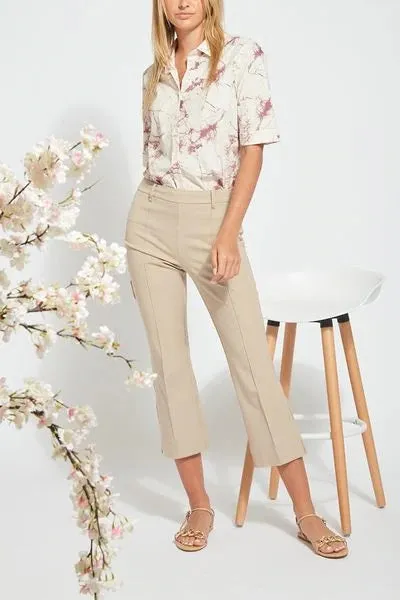 Josie Short Sleeve Button Down Printed