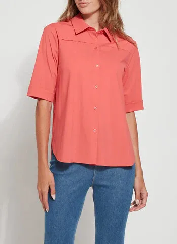 Josie Short Sleeve Button Down