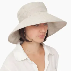 Linen Chambray Sun Protection Classic Hat