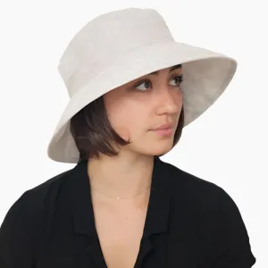 Linen Chambray Sun Protection Garden Hat