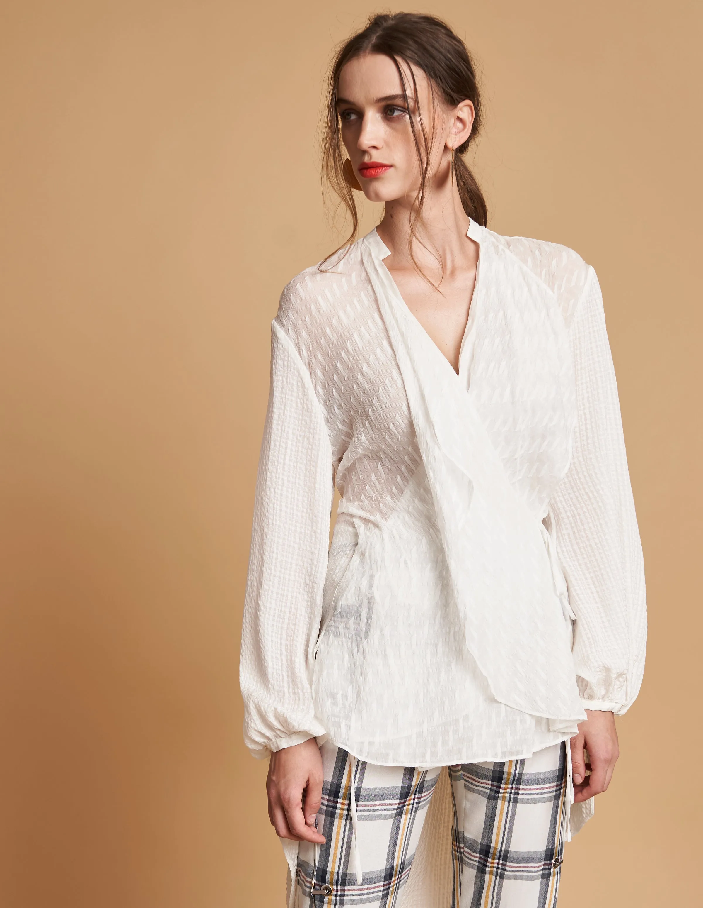 Maddie Wrap Tunic