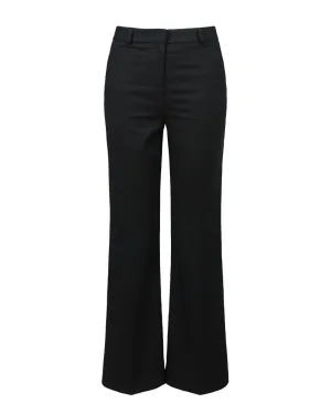 [MAGOREN SEOUL] SS 24 Metal triclipse semi bootcut slacks black