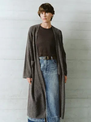 Maxi Open Front Knitted Cardigans