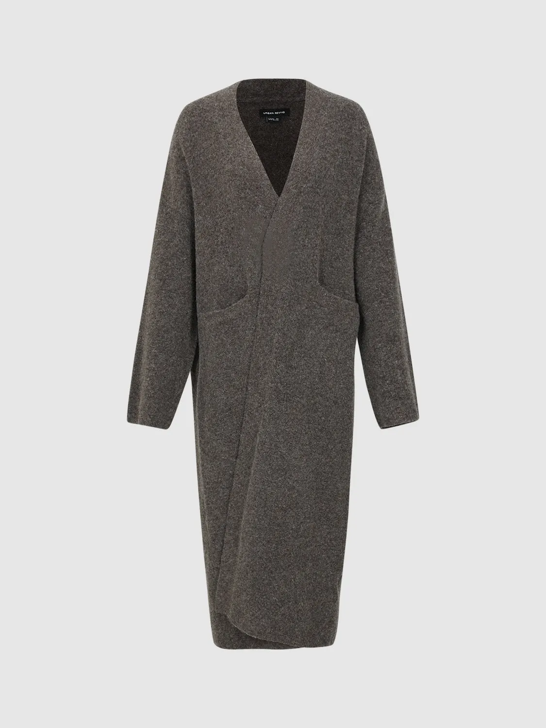 Maxi Open Front Knitted Cardigans