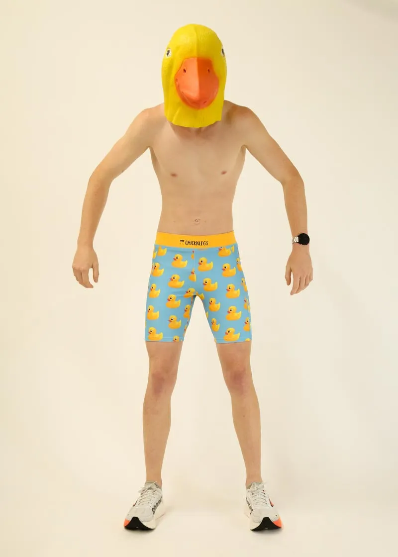 Men's Rubber Ducky 8" Half Tights