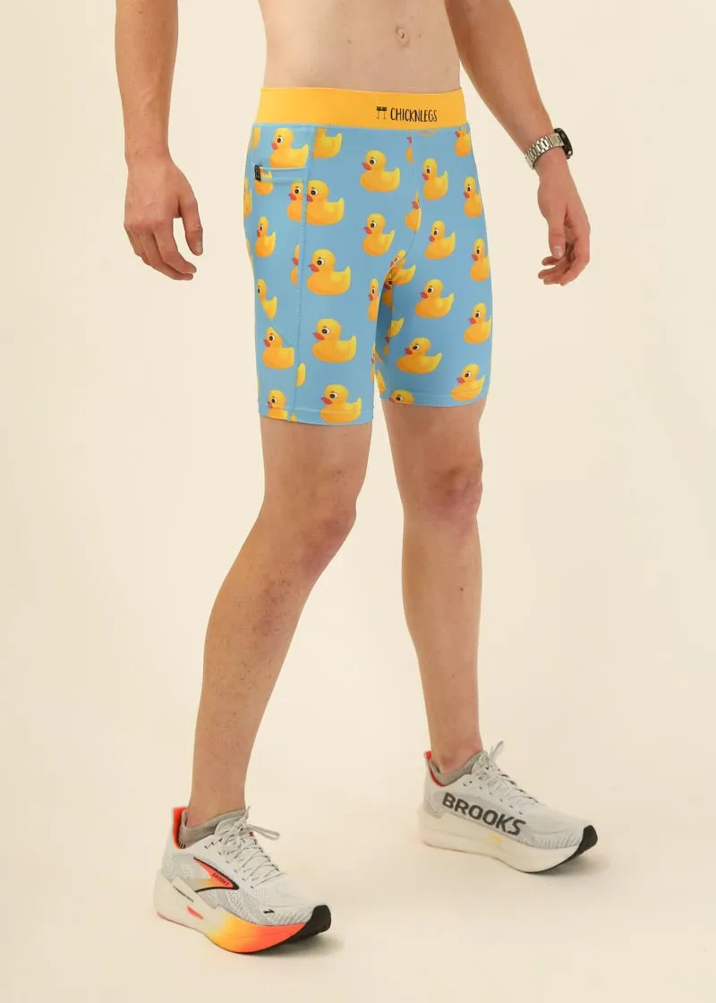 Men's Rubber Ducky 8" Half Tights