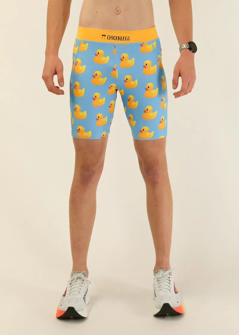 Men's Rubber Ducky 8" Half Tights