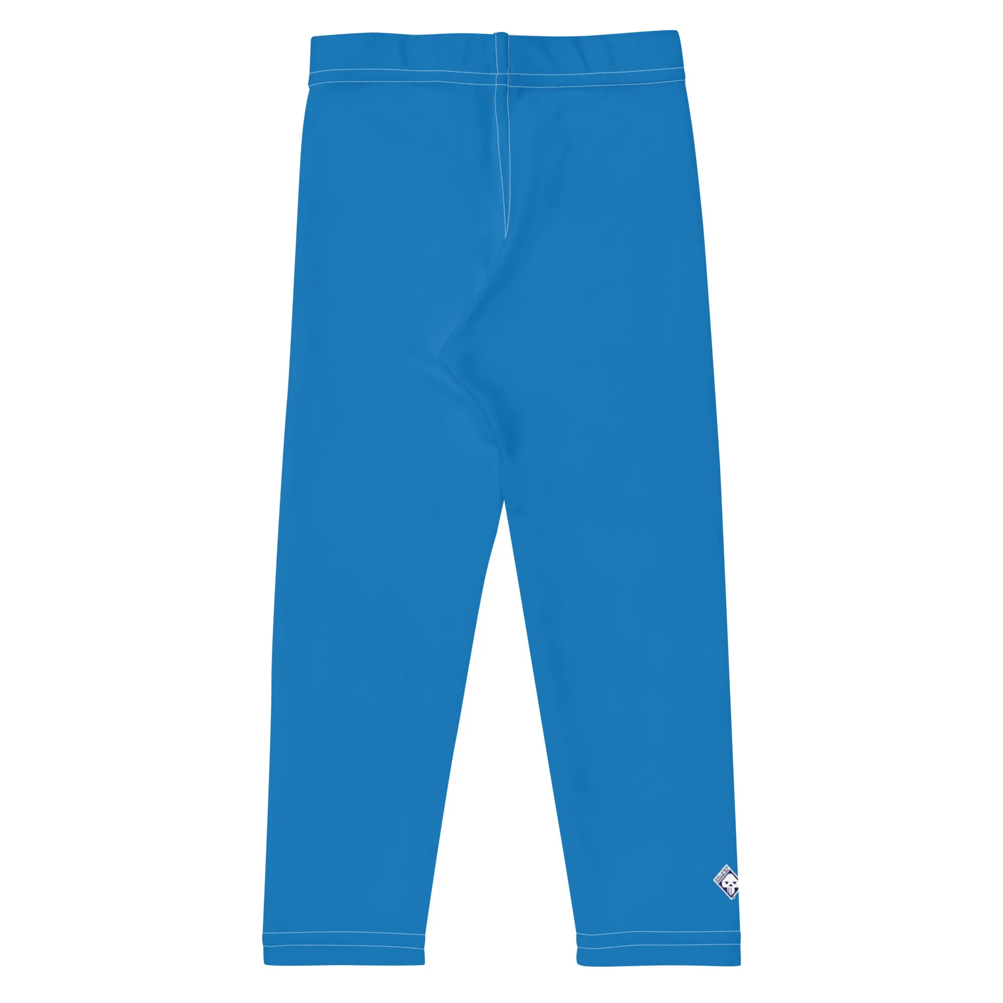 Move Freely: Boys' Solid Color Workout Leggings - Azul