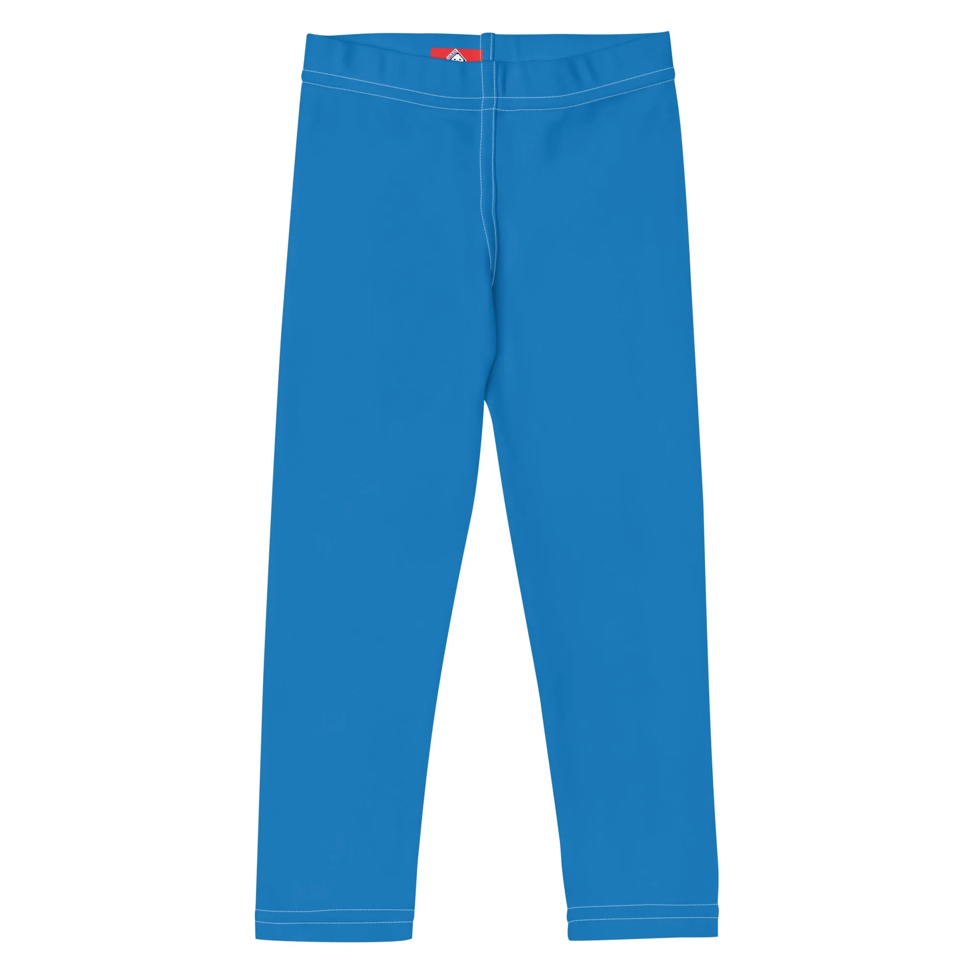 Move Freely: Boys' Solid Color Workout Leggings - Azul