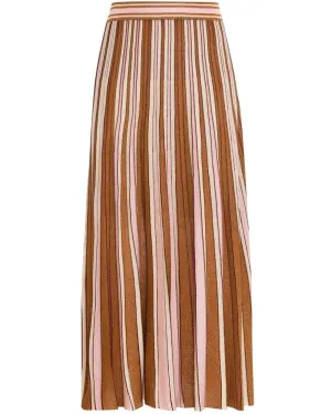Multi Stripe Luminosity Skirt