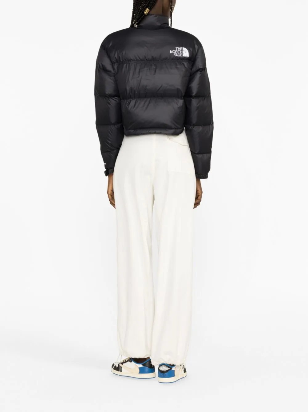 Nuptse padded cropped jacket