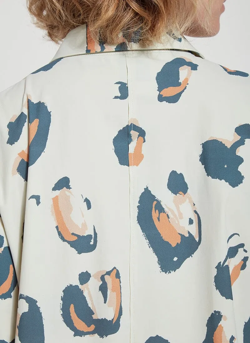 Printed Josie Short Sleeve Button Down