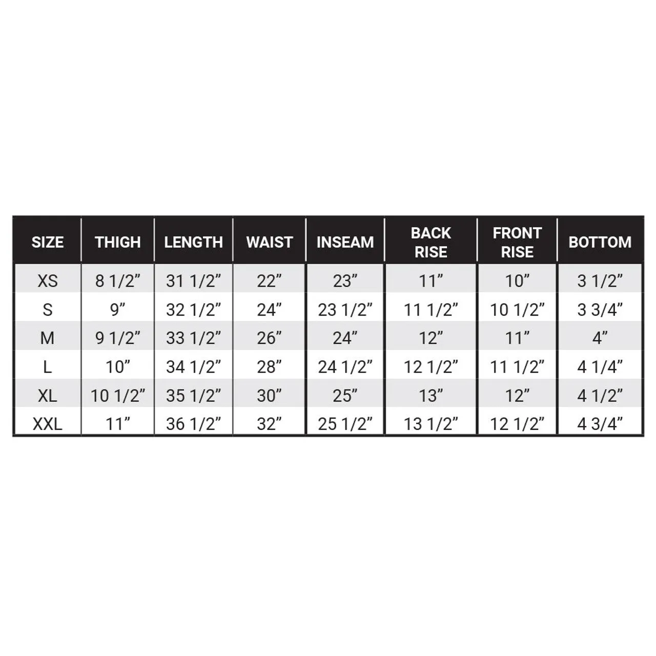 Revgear BIONIC Compression Pants