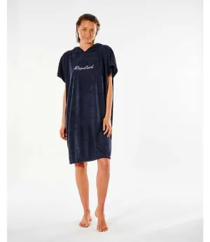 Ripcurl Script Hooded Towel - Black