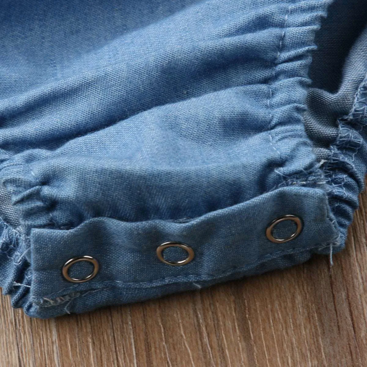 Ruffle Sleeveless Bowknot Cotton Babies Rompers with Headband