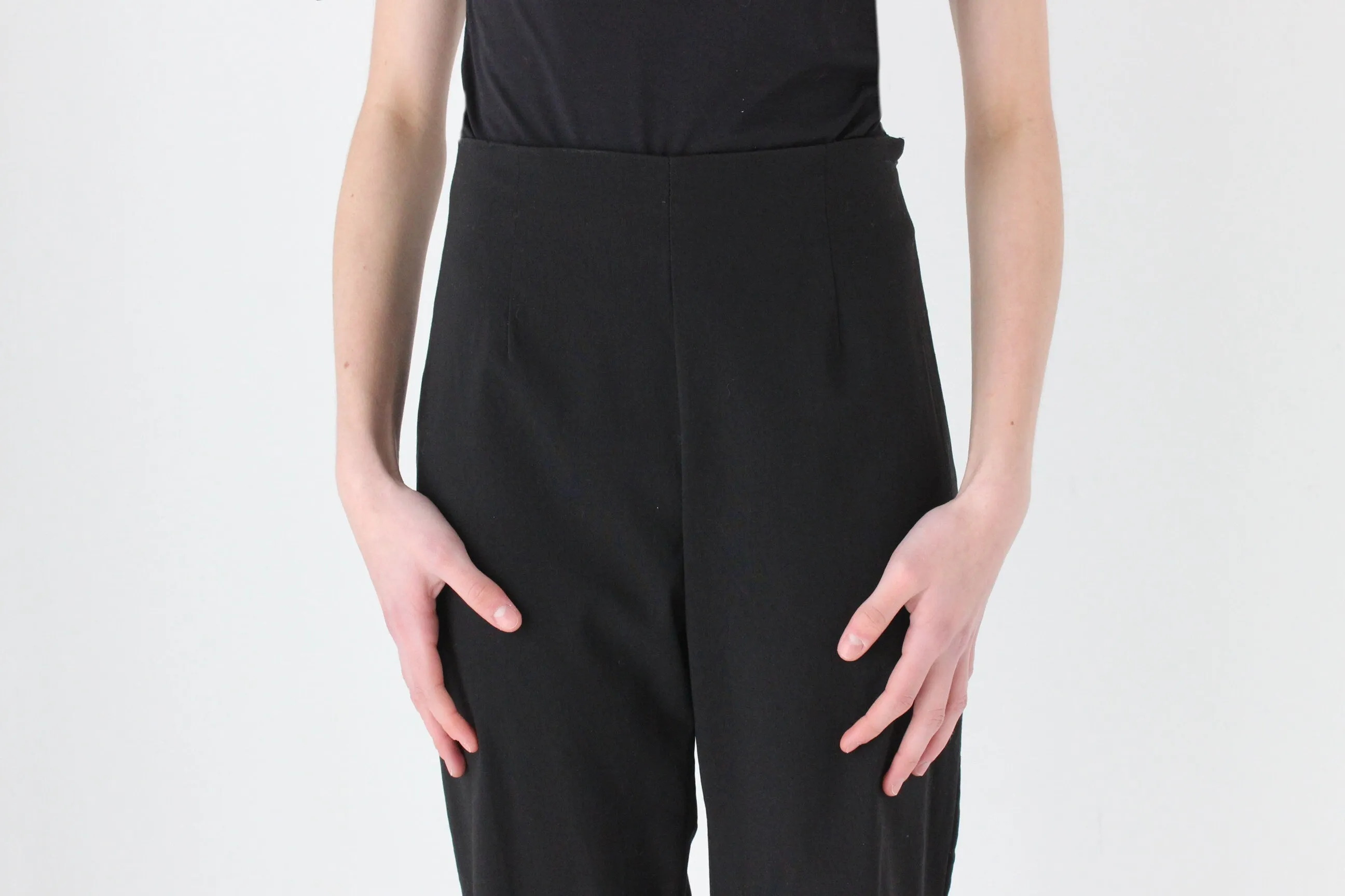 Sexy Y2K Lycra Blend Slim Fit Pants
