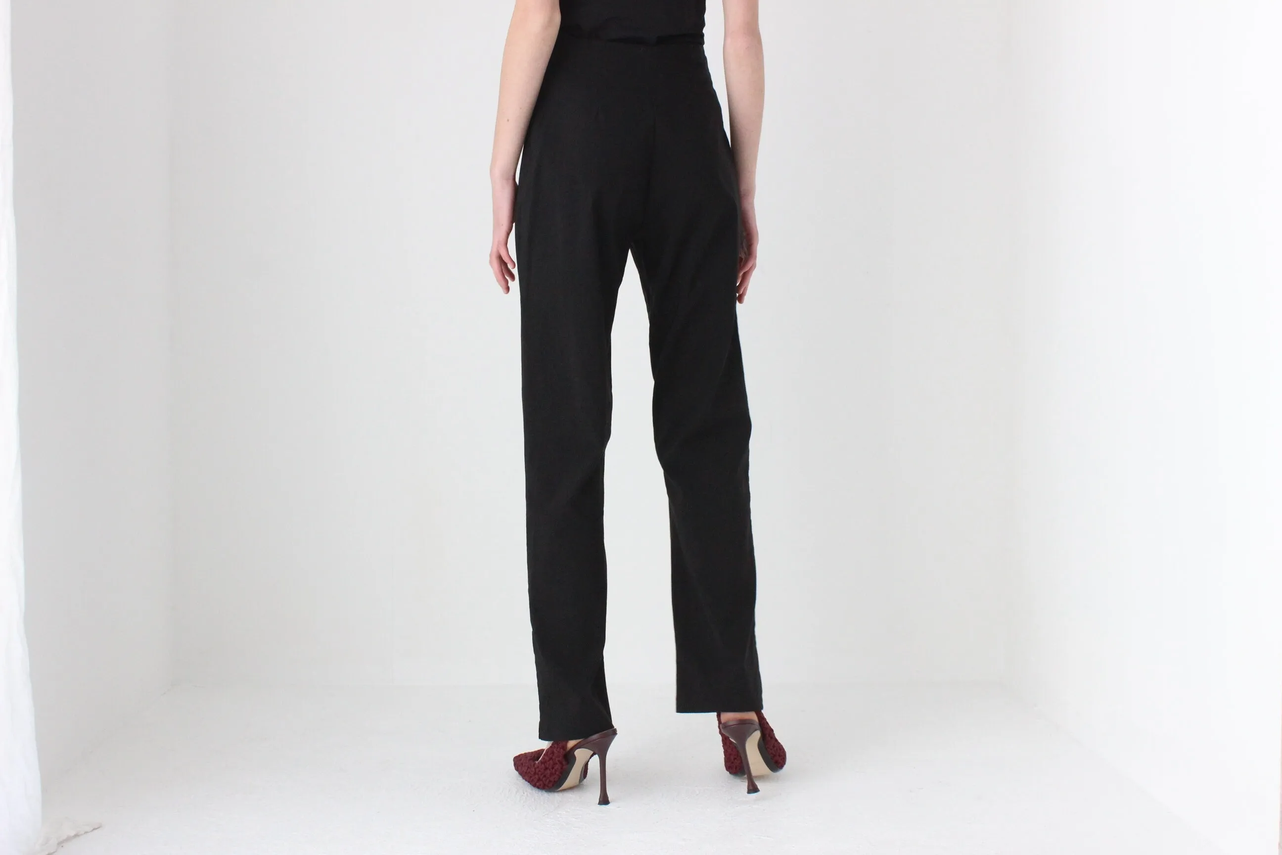 Sexy Y2K Lycra Blend Slim Fit Pants