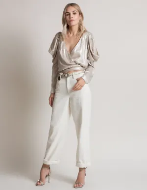 Sherry Wrap Blouse