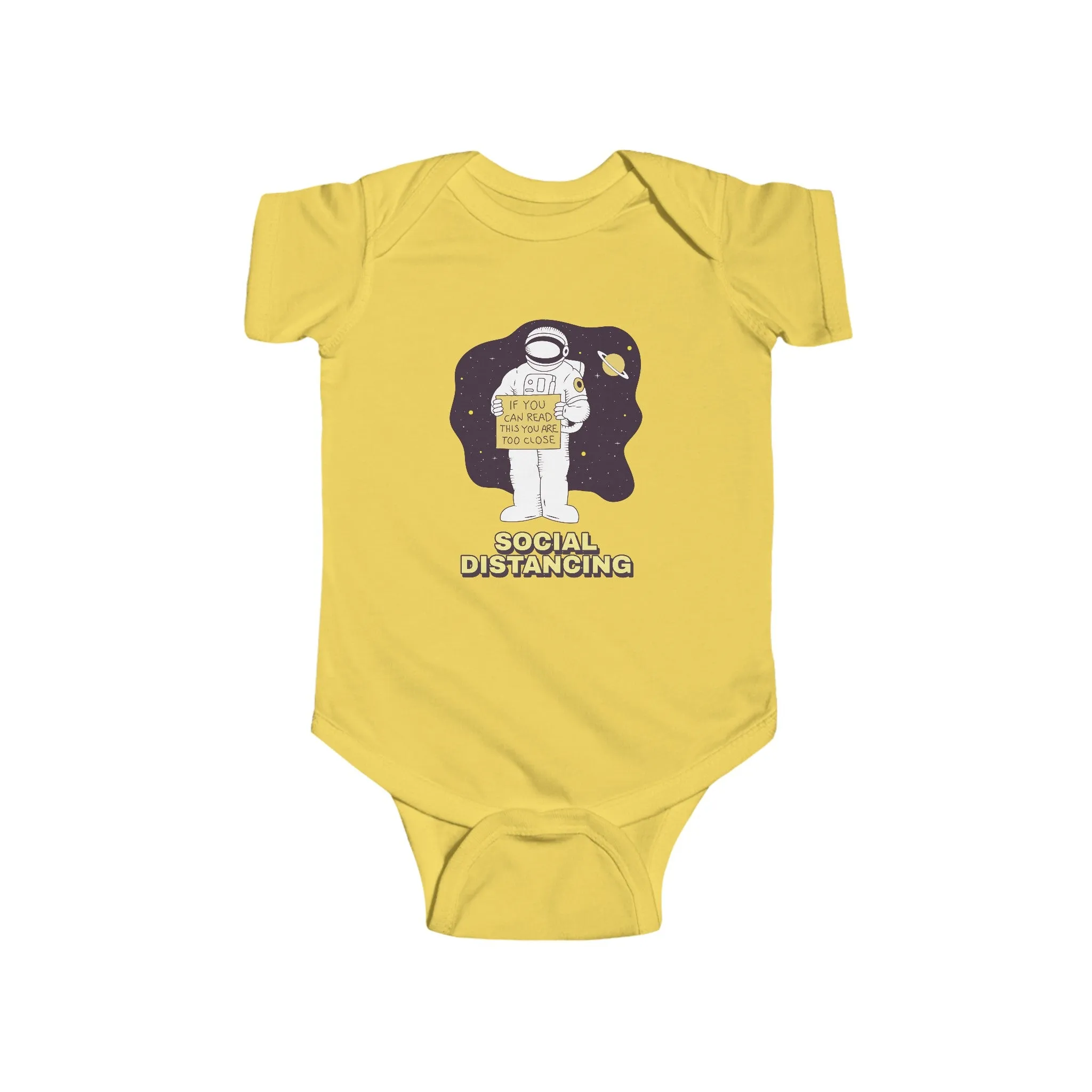 Social Distancing Astronaut Bodysuit