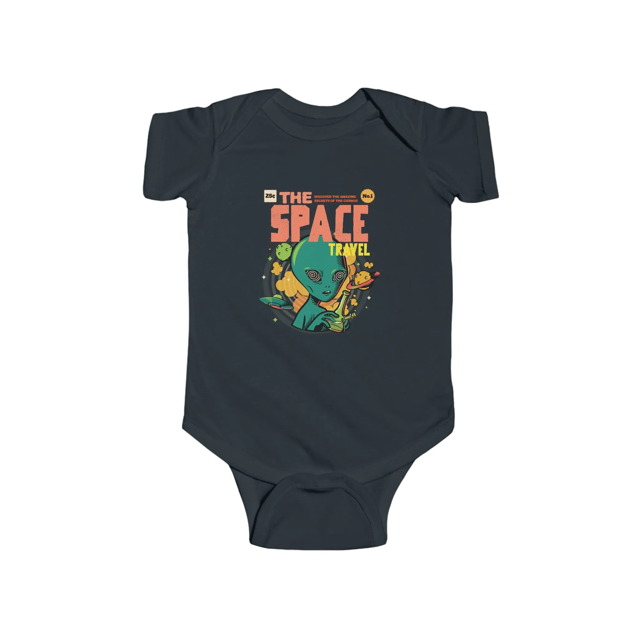 Space Travel Alien Retro UFO Bodysuit