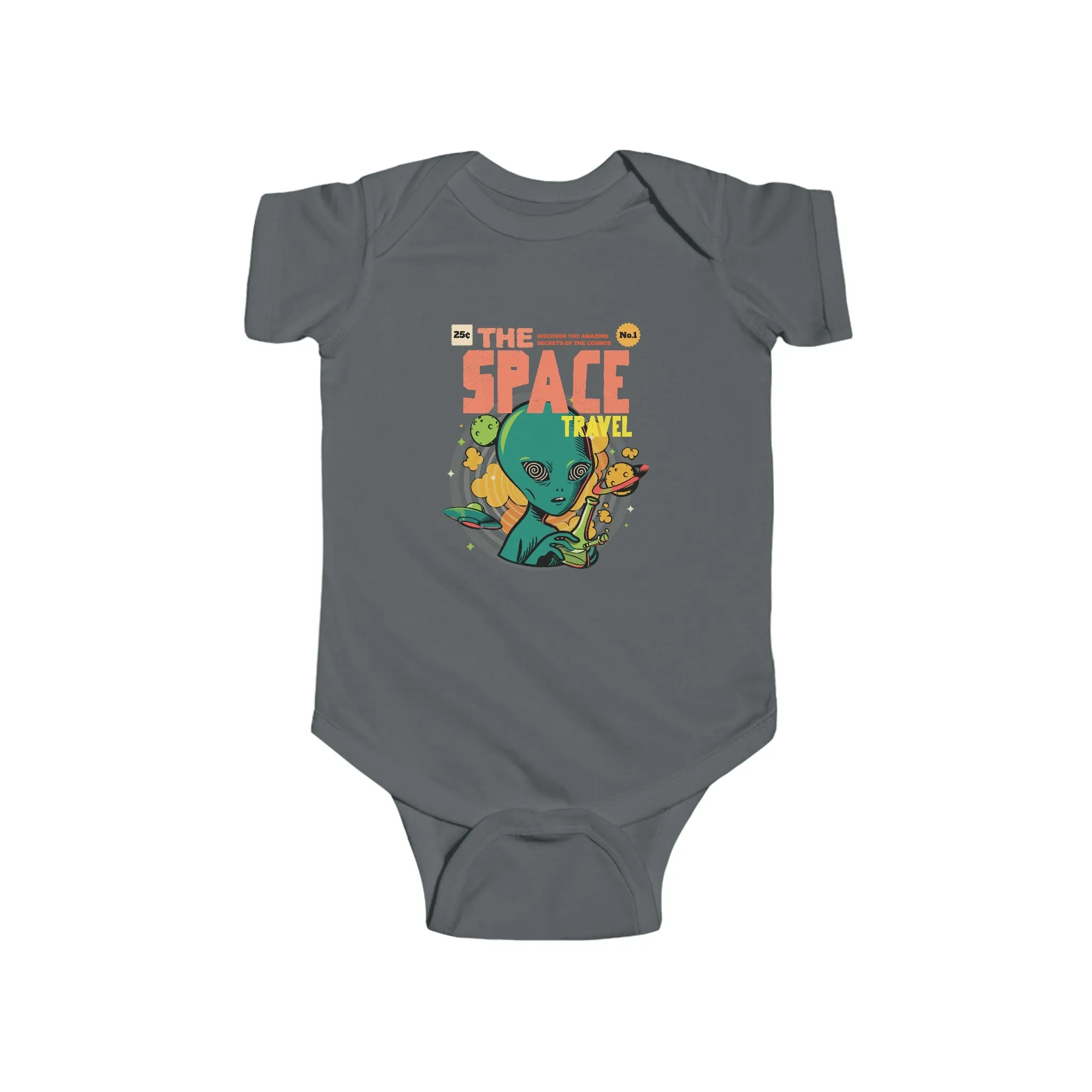 Space Travel Alien Retro UFO Bodysuit