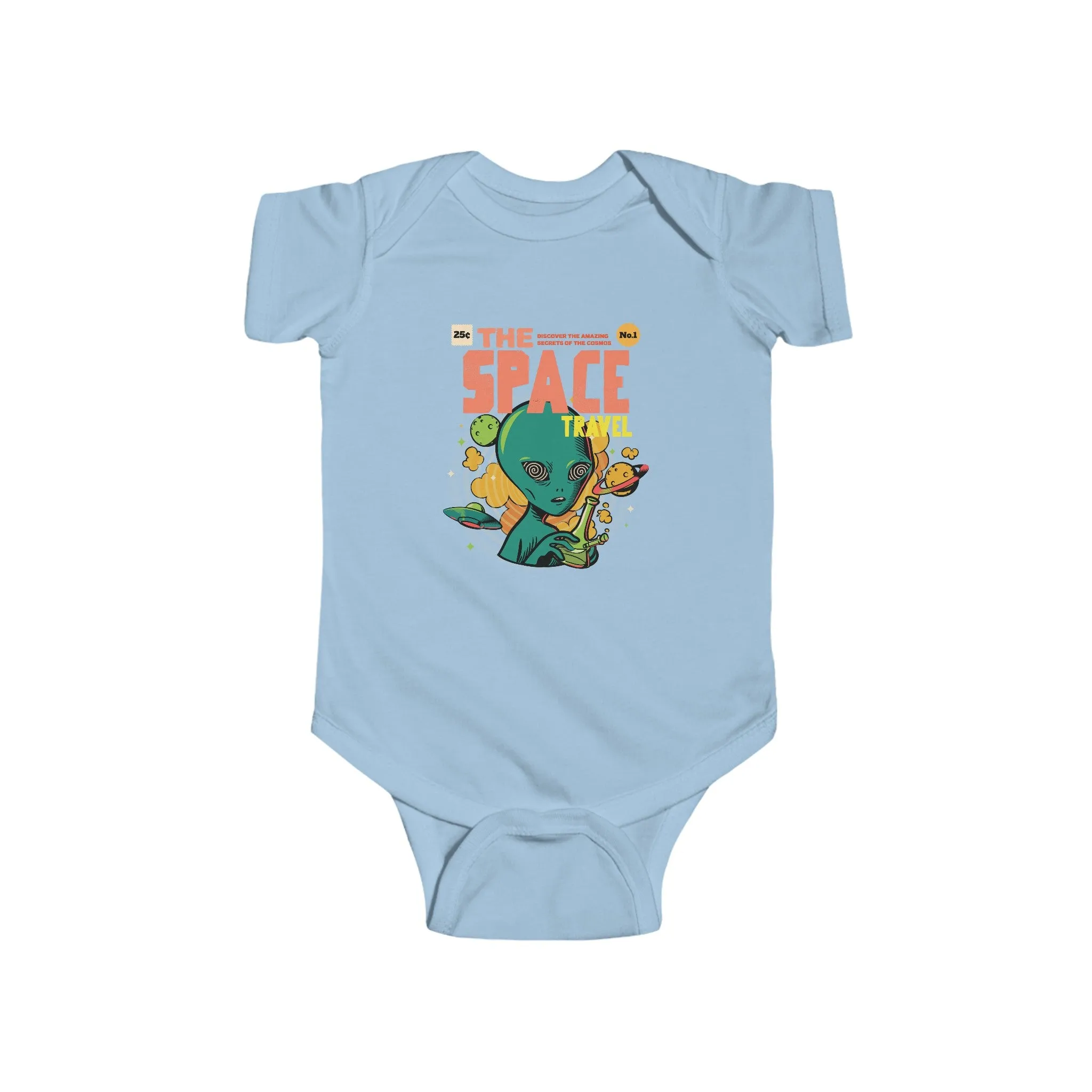 Space Travel Alien Retro UFO Bodysuit
