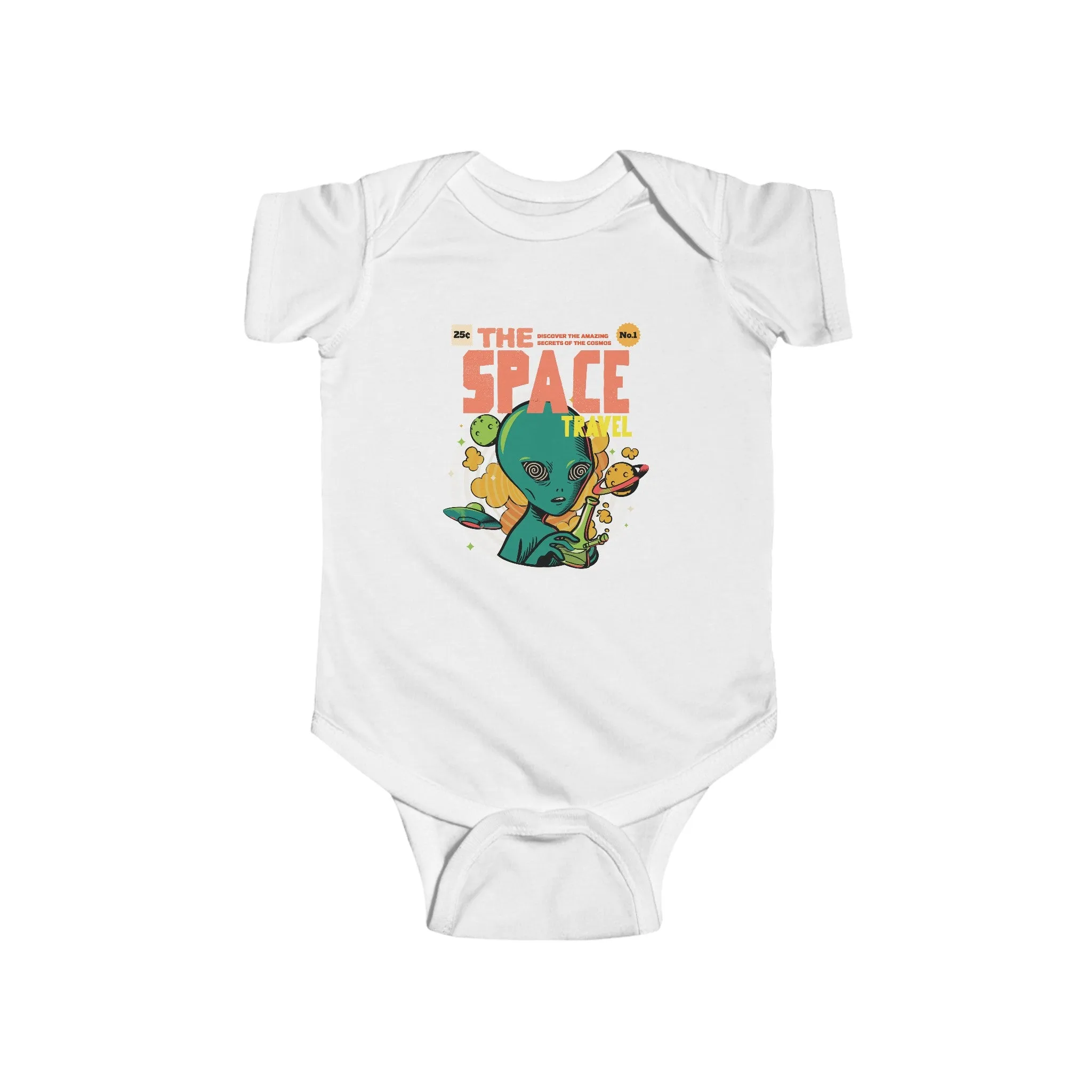 Space Travel Alien Retro UFO Bodysuit