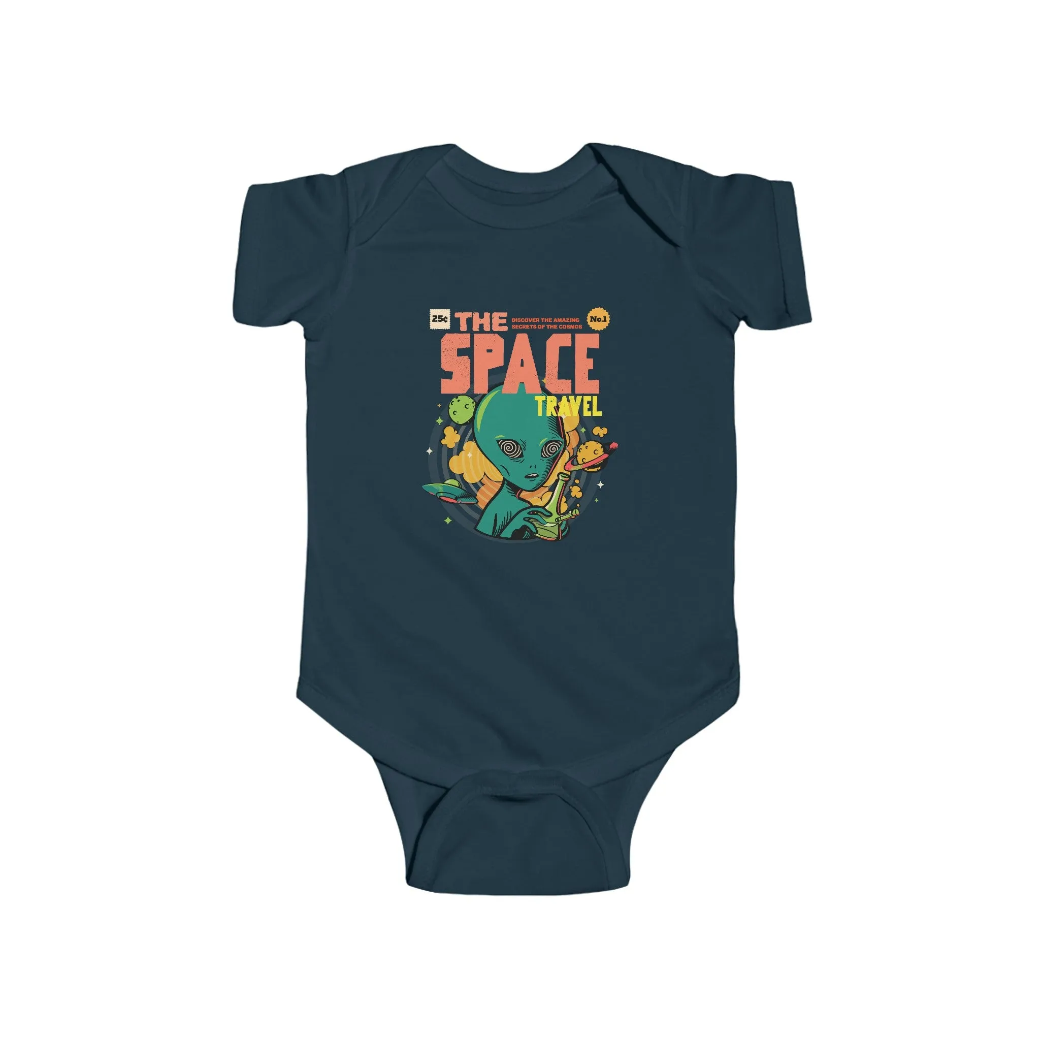Space Travel Alien Retro UFO Bodysuit
