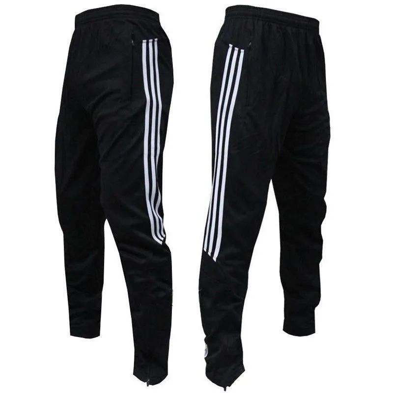 Three-bar Zipper Training Pants