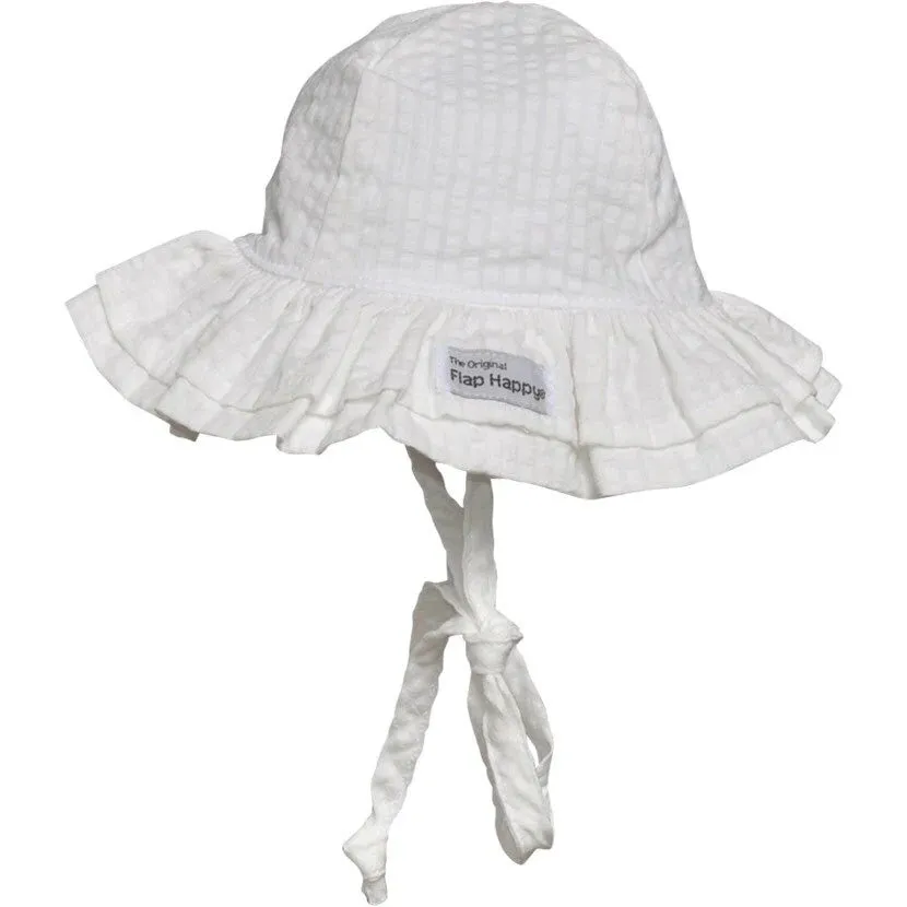 UPF50  Baby Double Ruffle Sun Hat