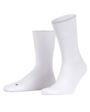 White Run Crew Socks