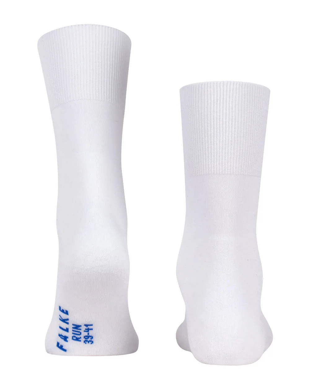 White Run Crew Socks